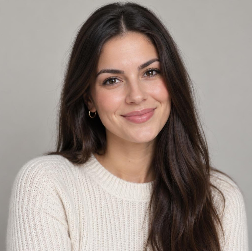Portrait of a smiling young woman